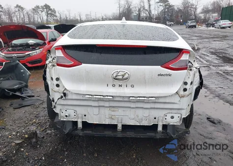 2019 Hyundai Ioniq Electric из США, поврежденный, VIN KMHC75LH2KU052289